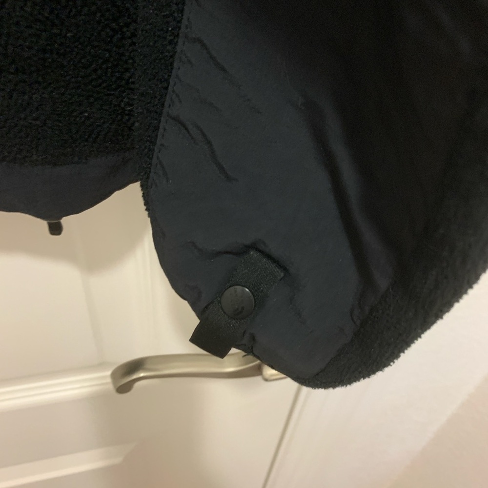 The North Face Women’s Small Hybrid Fleece Jacket Insulated Front Black Full Zip - Picture 6 of 8